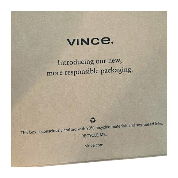 Vince Womens Tan Suede Strappy Open Toe Slip On Block Heel Sandals Sz 9 M New - Picture 10 of 14